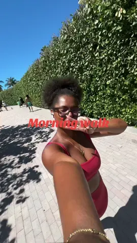 Morning walk in Miami Beach #Vlog #dailyvlog #morningroutine 
