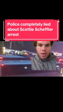 New surveillance video shows that the police completely lied about being assaulted by Scottie Scheffler. #greenscreenvideo #greenscreen #fyp #foryoupage #scottiescheffler #pga #louisville #police #arrest #pgachamionship 