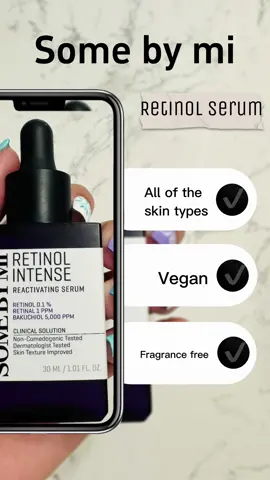This is a amazing serum!!  From @somebymi.official You can definitely get in the tikto shop! 🧡  it’s definitely formulated for all of the skin types but in a sensitive skins or retinol beginners I would recommend starting slowly and for everyone just never forget put sunscreen as the las step of morning skincare routine 💜  Gifted***  #kbeauty #kbeautyaddict #minivlog #ugccollaboration #skincare #kbeautyminivlog #ugcexample #tiktokshop #influencing #shopyours 