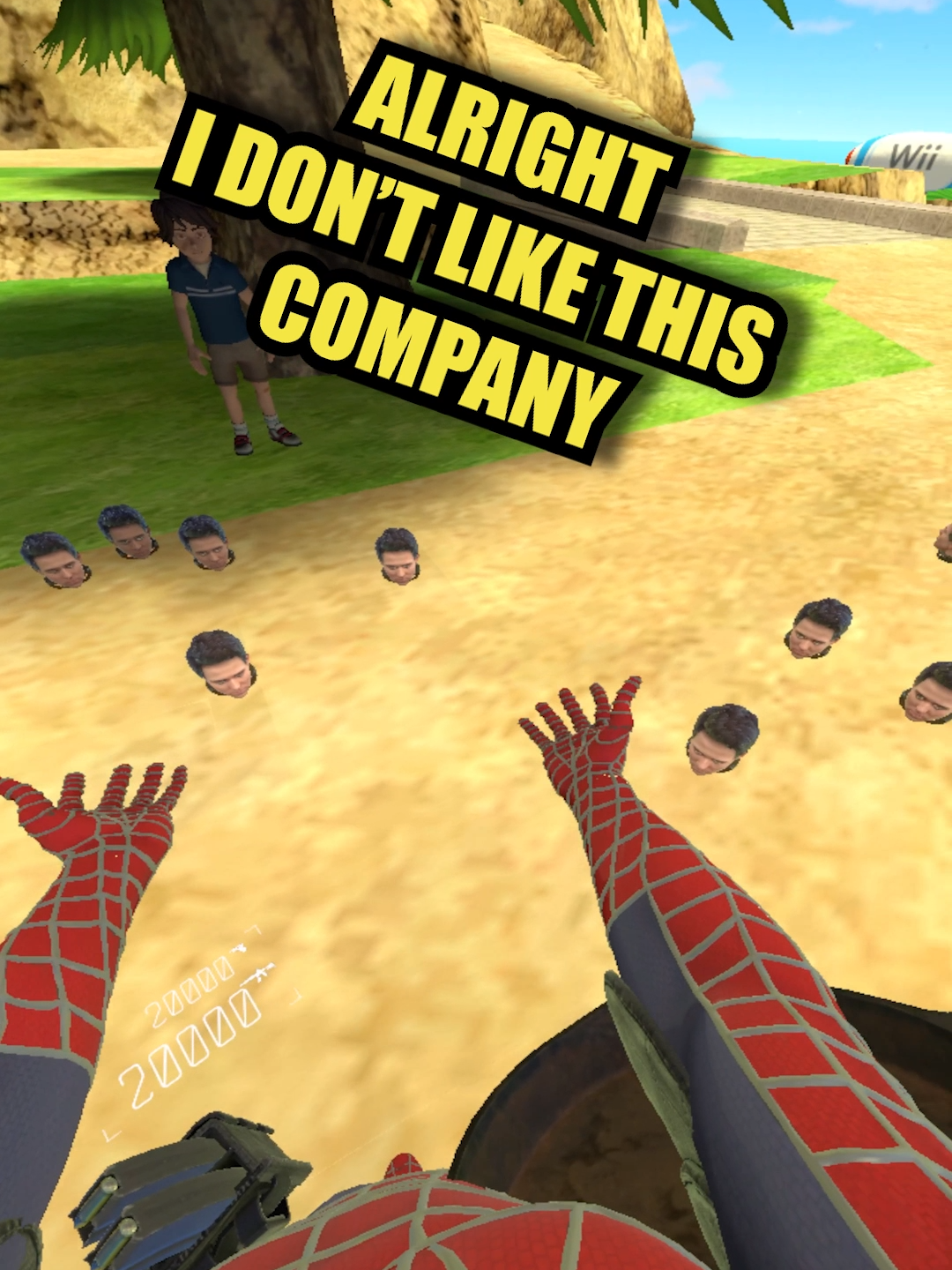 Spider-Man VR SAVES HIS SON? #vr #virtualreality #spiderman #gaming