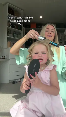 Its the brush microphone for me 😂🫶 #momlife #momlifevibes #MomsofTikTok #momlifeisthebest #toddlersoftiktok #toddlermom #girlmoms #girlmomclub #girlmomlife 