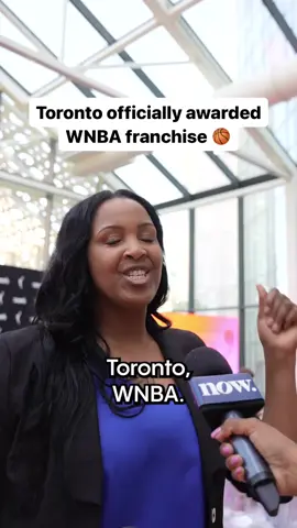 Toronto is getting a @wnba team! The unnamed team is set to start playing in 2026. #toronto #WNBA