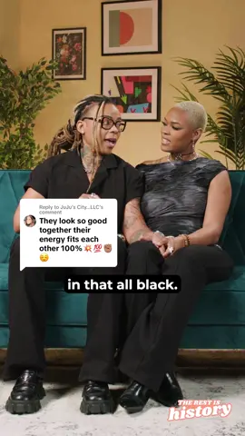 Replying to @JuJu’s City...LLC @Thee Muses defintely share the same energy!  We’ll continue to drop clips of their story this week, so follow along for more!  #therestishistory #blacklove #lgbtq🏳️‍🌈 #howwemetstories 