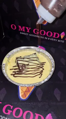 Feeling a sweet treat after your main meal?  Check out our Chocolate Fudge Cake & Custard 😋 #OMyGoodies #OMG #fyp #fypシ゚viral 