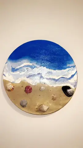 beach painting #acrylicpaint 