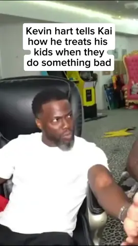 W father #kevinhart #kaicenat #dad #kids #bad #trouble 