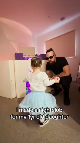 I wanted to be there for her first night club experience 🤣🤩 she didnt give me any more confidence after that lol  @Dani  @Roo & You • Joey Play Couch  #parentsoftiktok #techtok #rave #littlerave #babyrave #lennypearce 
