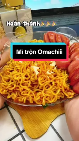 Trả lời @rubynemnoiii Mì trộn sốt spaghetti Omachi ngon hơn mì ý ngoài tiệm luôn😋 #omachi #noodles #mitron #anvat #anuong #mukbang #food #fyp #xuhuong
