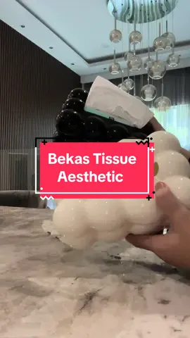 Bekas tisu Aesthetic warna hitam . cantik amat... material plastik nampak kaca nampak sangat Aesthetic. #bekastissue #tissue #aesthetic #tissue #decoration 