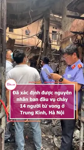 Đã xác định được nguyên nhân ban đầu vụ cháy 14 người tử vong ở Trung Kính, Hà Nội #tiinnews