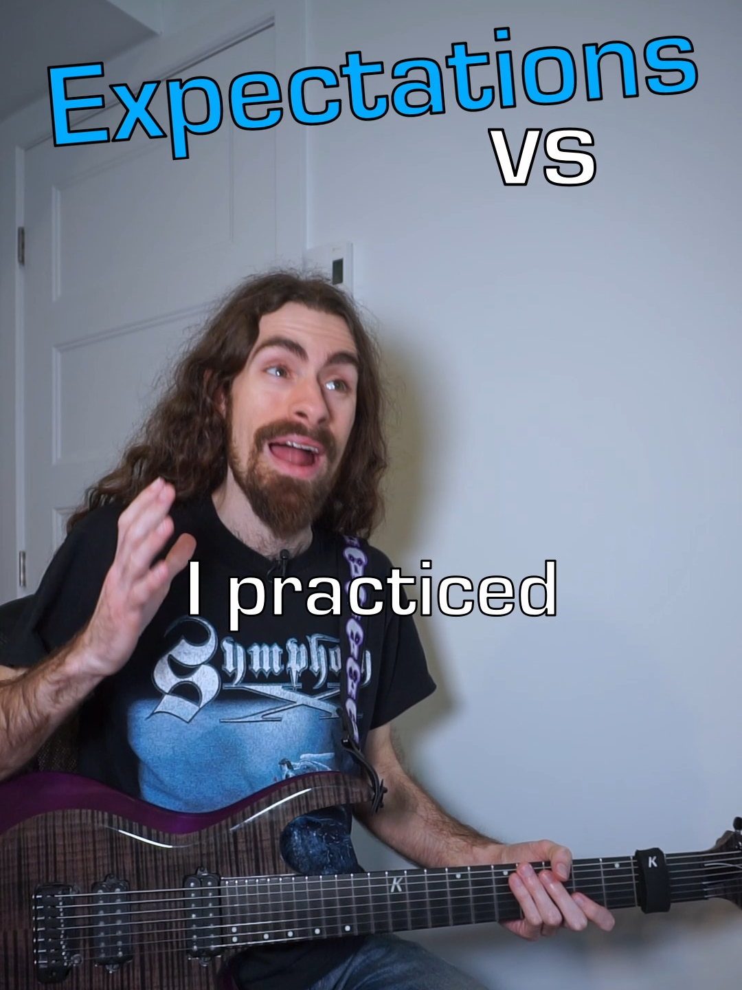 Guitar Teaching Expectation VS Reality I'm gonna see #symphonyx live tonight and I'm stocked! Backing Track on Patreon #guitarteaching #guitar #sweeppicking #smokeandmirrors #smokeonthewater #expectationvreality #expectationvsreality #michaelromeo