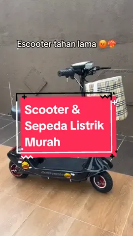Scooter Listrik Terlarisss 😍😍😍 Order Sekarang Dan Gratis Ongkir Klik Keranjang Kuning kk ☺