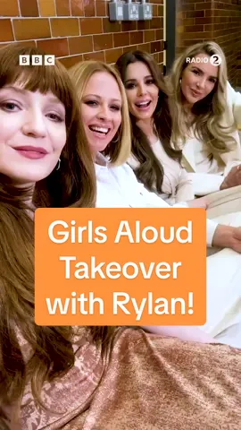 Bank Holiday Monday at 2pm we’ve got The Girls Aloud Takeover with Rylan! 🧡 Join Cheryl, Nicola, Kimberley, Nadine and Rylan on BBC Radio 2 and BBC Sounds 🎧 #girlsaloud #rylan @Girls Aloud @Rylan 