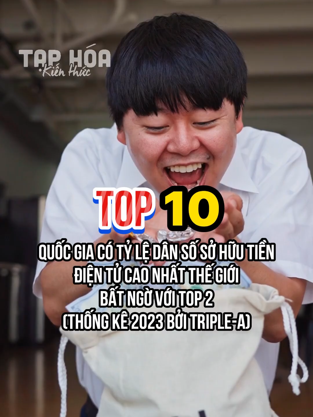 TOP 10 QUỐC GIA CÓ TỶ LỆ DÂN SỐ SỞ HỮU TIỀN ĐIỆN TỬ CAO NHẤT THẾ GIỚI#top10#countries#highest#crypto#tiktok#xuhuong