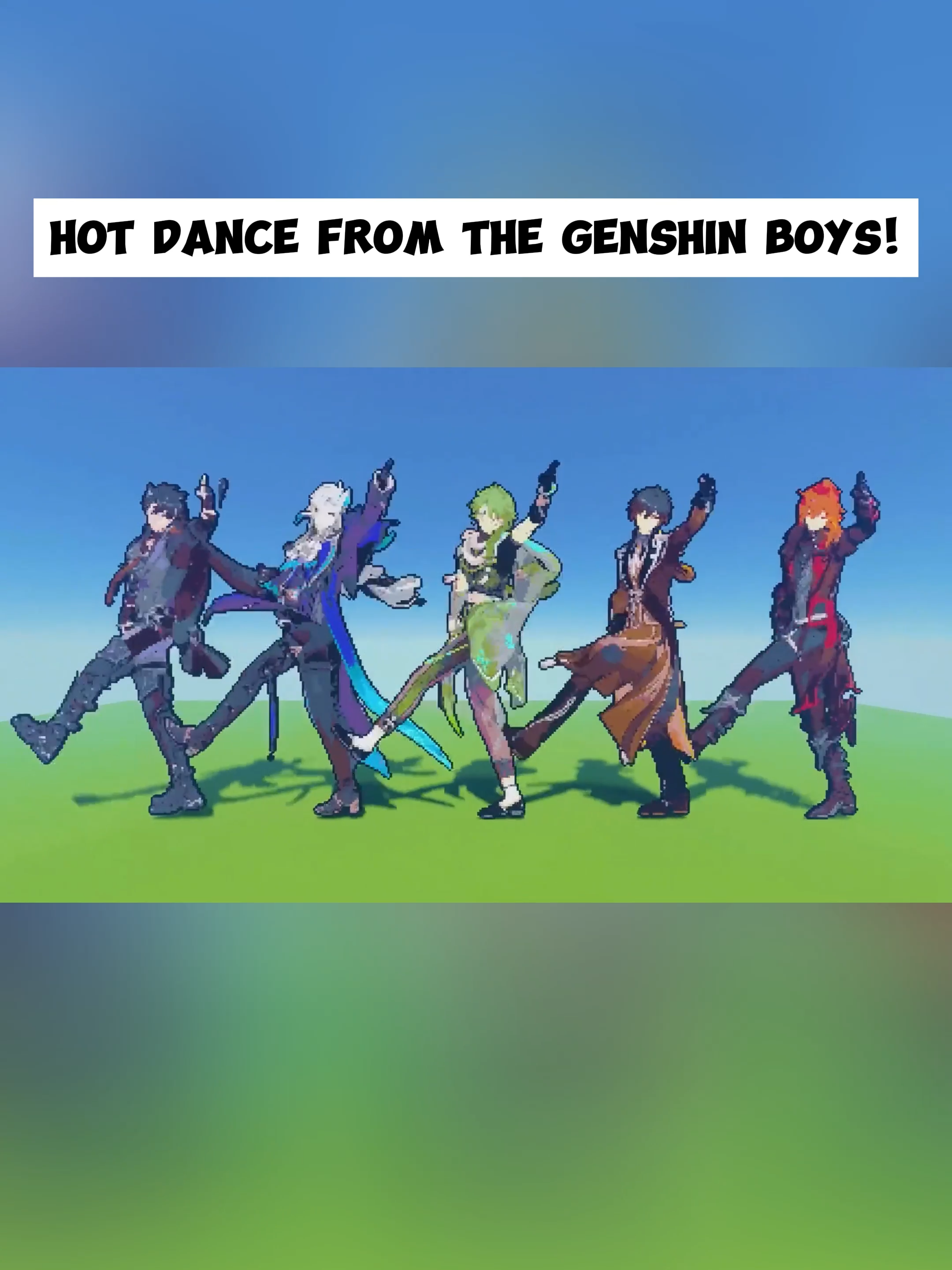 Hot dance from the Genshin Boys! #Kazuha #xiao #Venti #Heizou #Scaramouche #Neuvillette#Wriothesley #zhongli #Diluc #Baizhu #mmd #mmdgenshinimpact #meme #genshinimpactmemes #GenshinImpact #foryou #dance