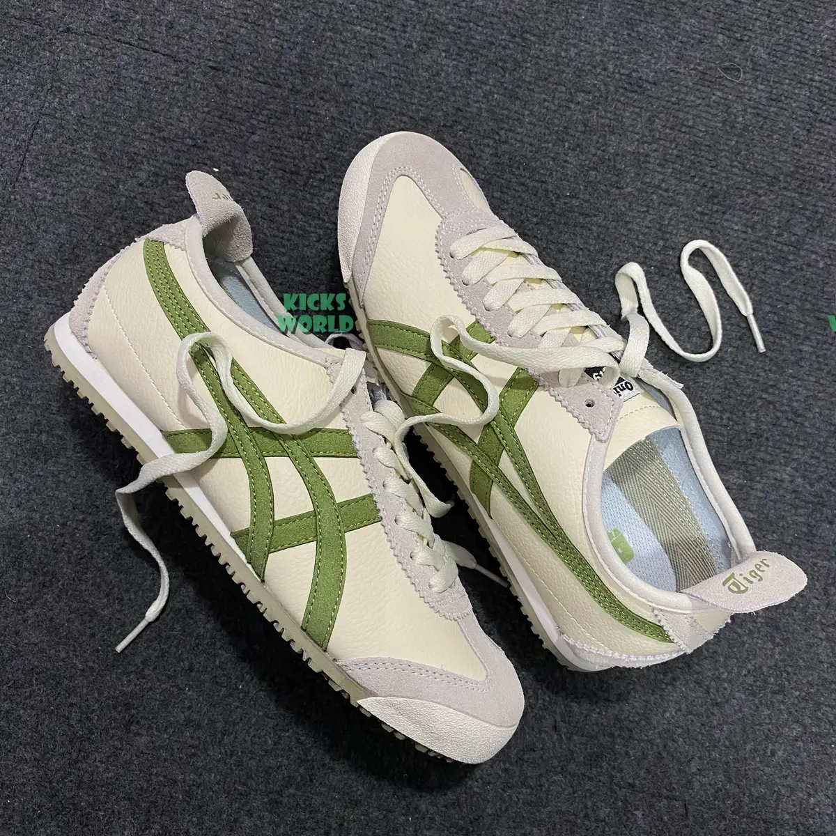 Mexico 66 “Birch Green” Size 36 to 40 1500 only #sneakerhead  #sneakers  #mexico66  #onitsukatiger  #onitsukatigermexico66 