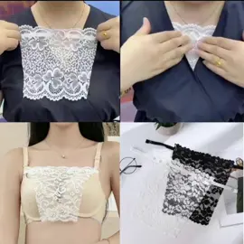 TUBE TOPS TRANSPARENT OVERLAY CORSET  ANTI TARNISH BRA ANTI-GLARE LINING LACE BREATHABLE STRAPLESS BRA SEXY INSERT WRAP BRA #fyp  #bra  #tube  #lace 