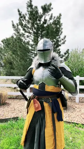Knock with your foot! #medievaltiktok #funny #paladin #medieval #larp #baldursgate3 #cosplay #tav #dnd #armor #anime #knight #impulsive 