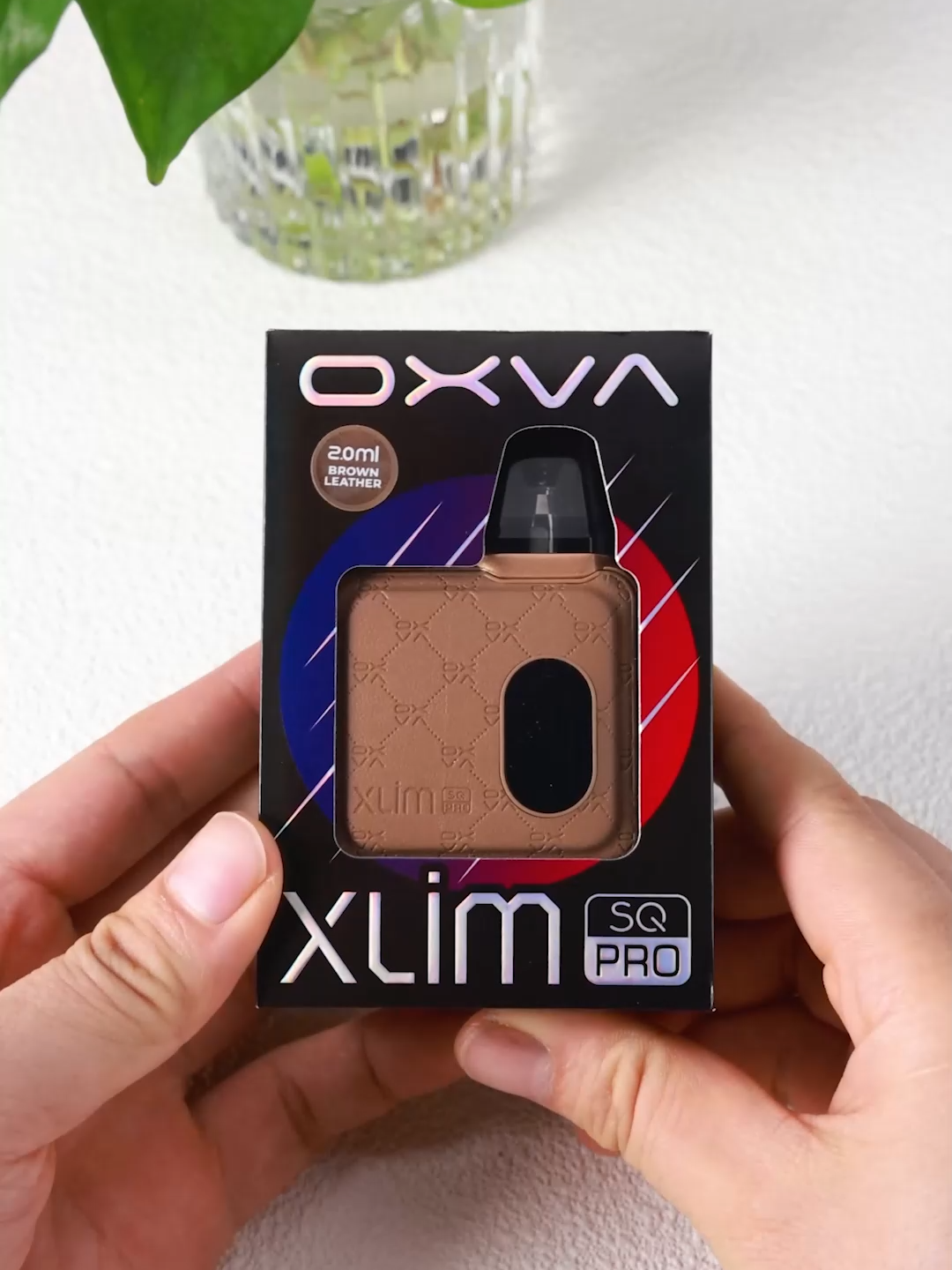 Unboxing XLIM SQ PRO 🤎 Brown Leather #oxva #xlimsqpro #unboxing #satisfy #fyp #trends #weekend