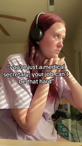 every job matters #foryou #medicalsecretary #work 