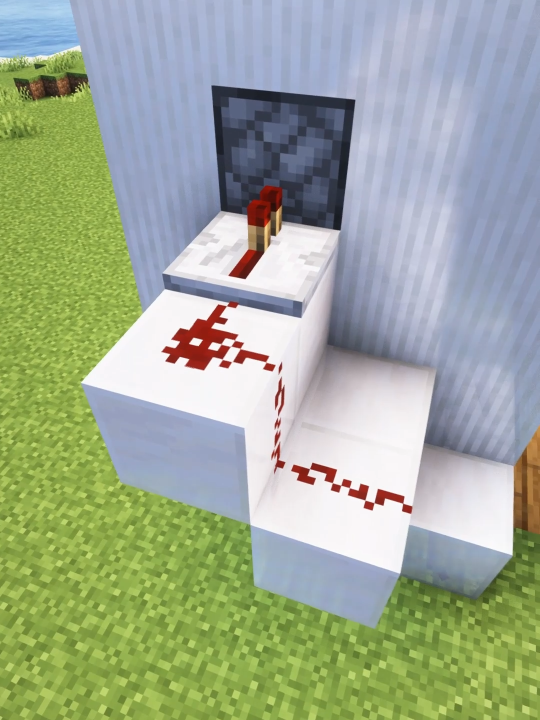 Minecraft Working Shower🚿 #Minecraft #minecraftbuilding #minecraftbuilds #minecrafttutorial