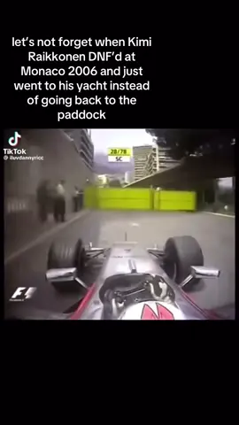 iconic as usual from KR7 #fyp #formula1 #f1 #formulaone #f1contentcreators #kimiraikkonen #kr7 #monacogp 