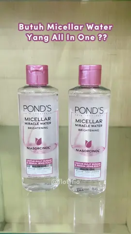 Micellar water kecintaanku🤩🤩 #pondsindonesia #micellarwater #skincare  @cintyaputri 