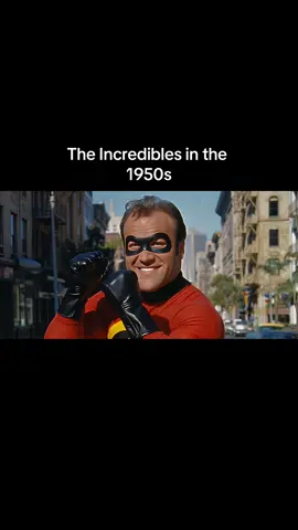 The Incredibles on 1950 Super Panavision 70 #theincredibles #sora #midjourney #aiart #openai #aimeme #aivideo #fyp 