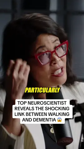 Dr Wendy Suzuki talking about walking can help your brain on the most recent episode of The Diary of a CEO 🧠🚶🏾#science #scientist #neuroscience #brain #podcast #podcastclips #clips #diaryofaceo #interview #walking #dementia #alzheimer #alzheimers #memory 