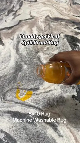 I finally got my hands on this viral spill proof rug. @MontVoo Rugs got did themselves with this marble rug. #viralrug #washablerugs #rugs #rugsoftiktok #tiktokshop #memorialdaysale #montvoorugs #CapCut 