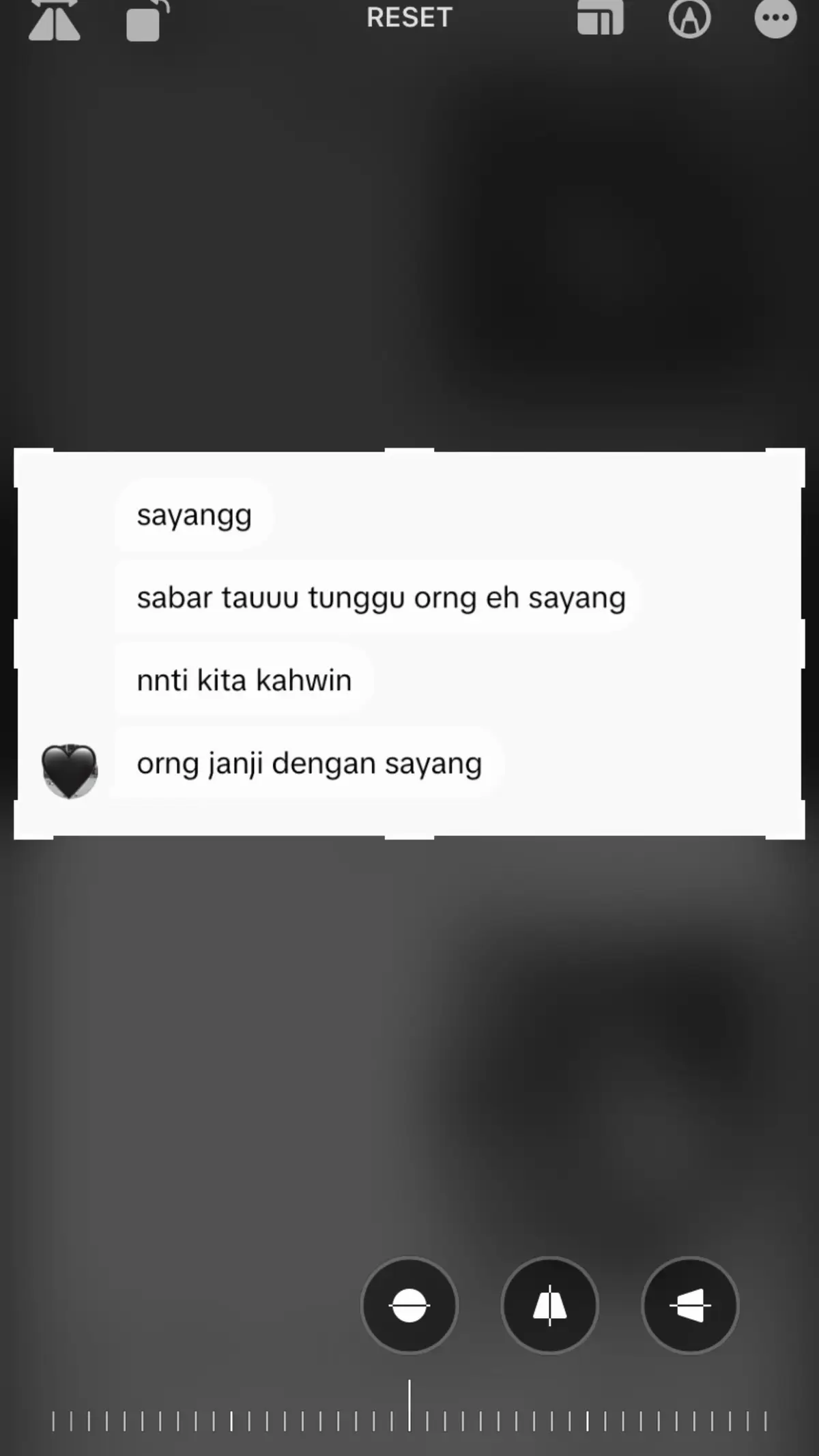 im still here sayang, im still here waiting for you, i know you may not chose me anymore but i need you more than anything, you promised you wouldnt leave me but you lied, how could you did this to me when all i do was trying to be better for you and us, im sorry if i wasnt good enough for you but trust me, im still trying my best to give everything that you deserves, i’ll do anything to have you back in my life, im truly sorry for everything that happened between us, but please comeback sayang, i need you 