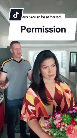 Clearly that’s a no😅#permission #yes #no #husbandwifecomedy #marriagehumor #couplecomedy #clingcatch #dadegreg #fyp SC:itswayne.swoosh @DadEGreg (RealWithGreg) 