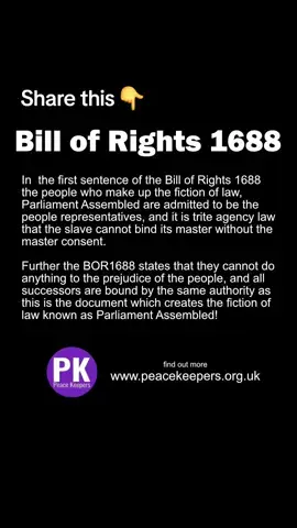 This ➡️ https://www.peacekeepers.org.uk/constitutional  Must be shared with those who haven't yet realised that our rights are enshrined in our constitutional documents.  Rights are not given and can not be taken away. They are inalienable. #rights #law  #constitutionalrights #magnacarta  #constitutional  #inalienablerights  #fypシ #foryou 