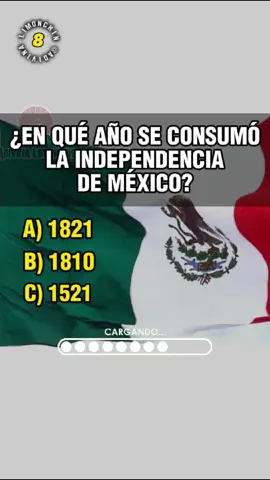 Quiz de México😼🧠 #quiz #mexico #mexico🇲🇽 #mexican #mexicantiktok #preguntasdemexico #preguntasyrespuestas #desafio #test #fypシ゚ #trivia #preguntasdeculturageneral #adivina #adivinanza 