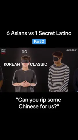 6 Asians vs 1 Secret Latino #Asian #Korean #Filipino #Mexican #OddOneOut #Latino #Chinese 