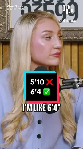 Doctors told Cameron Brink she’d stop growing at 5'10 … oh were they wrong 😆 @cam 