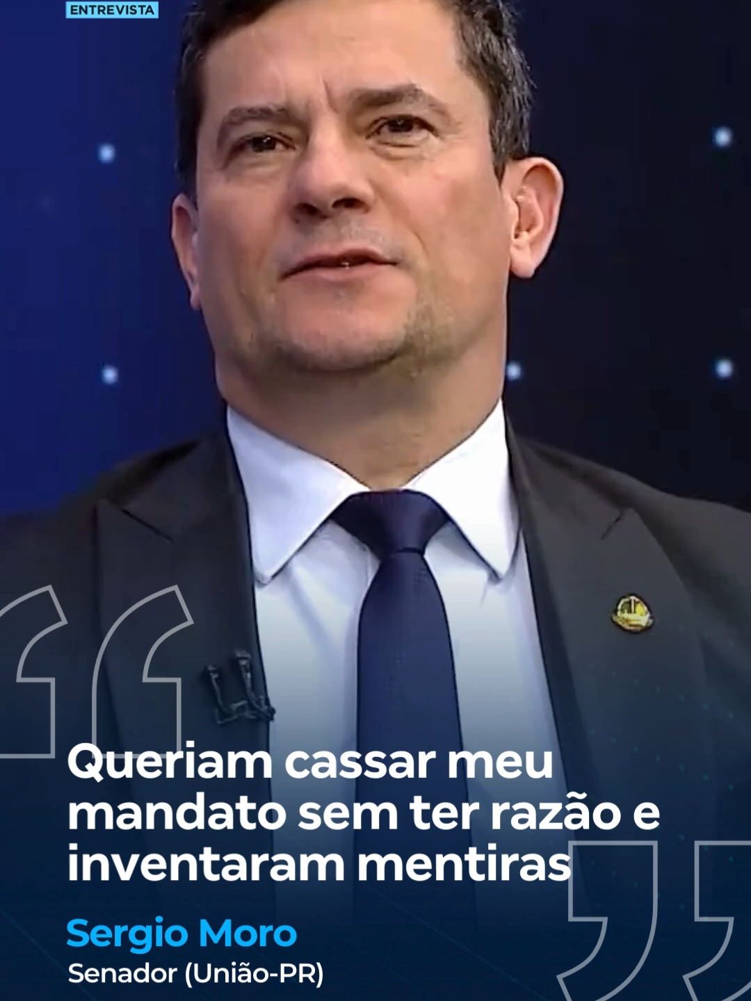 No #JREntrevista desta quinta-feira (23), o senador Sergio Moro (União-PR), disse que os autores da ação da qual ele foi absolvido pelo Tribunal Superior Eleitoral quiseram se aproveitar da ideia de que há “revanchismo contra a Lava Jato e contra ele”. Moro foi absolvido por unanimidade pelos ministros da corte eleitoral na terça-feira (21). Veja! 👉 Veja a entrevista na íntegra no @portalr7, no @sigaplayplus e nas plataformas digitais do #JornalDaRecord #JR24H