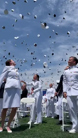 POV: You're at the Naval Academy graduation and commissioning ceremony. There were 1,040 graduates in the class of 2024 — 725 men and 315 women. Blue Angels, the Navy’s flight demonstration squadron, took to the skies with six pilots, including two academy graduates and the first female pilot to fly with the squadron. #navalacademy #navygraduation 