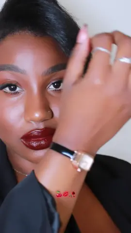 🍒💋🥀 @Fenty Beauty 03 Board memb'r 💄 #fypage #beauty #vamplook #vampwoman #woc #wocmakeup #lips #lipstick #