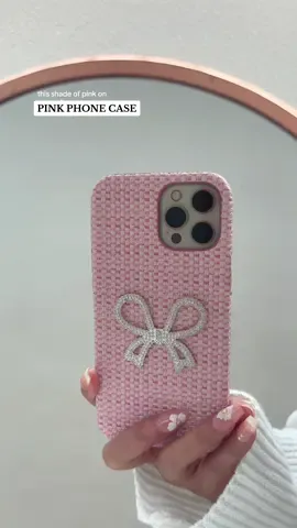 Pink phone case is 💕 Ang gandaaaaaa! #pinkphonecase #pink #bowphonecase #phonecase #onwednesdayswewearpink 