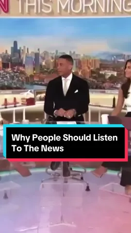 Why People Should Listen To The News #news #politicaltiktok #medialiteracy 