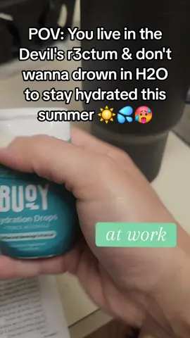it doesn't change the flavor of my water AND I've noticed I don't feel the need to chug water as much as I did. #buoy #ttsacl #tiktokshop #tiktokshopping #selflove #selfcaretok #SelfCare #selfcaretok #fyp #foryoupage #foryou #trending #electrolytes #unflavored #minerals #hydration 💦 #Summer #texasweather #hot @Buoy @Buoy Community 