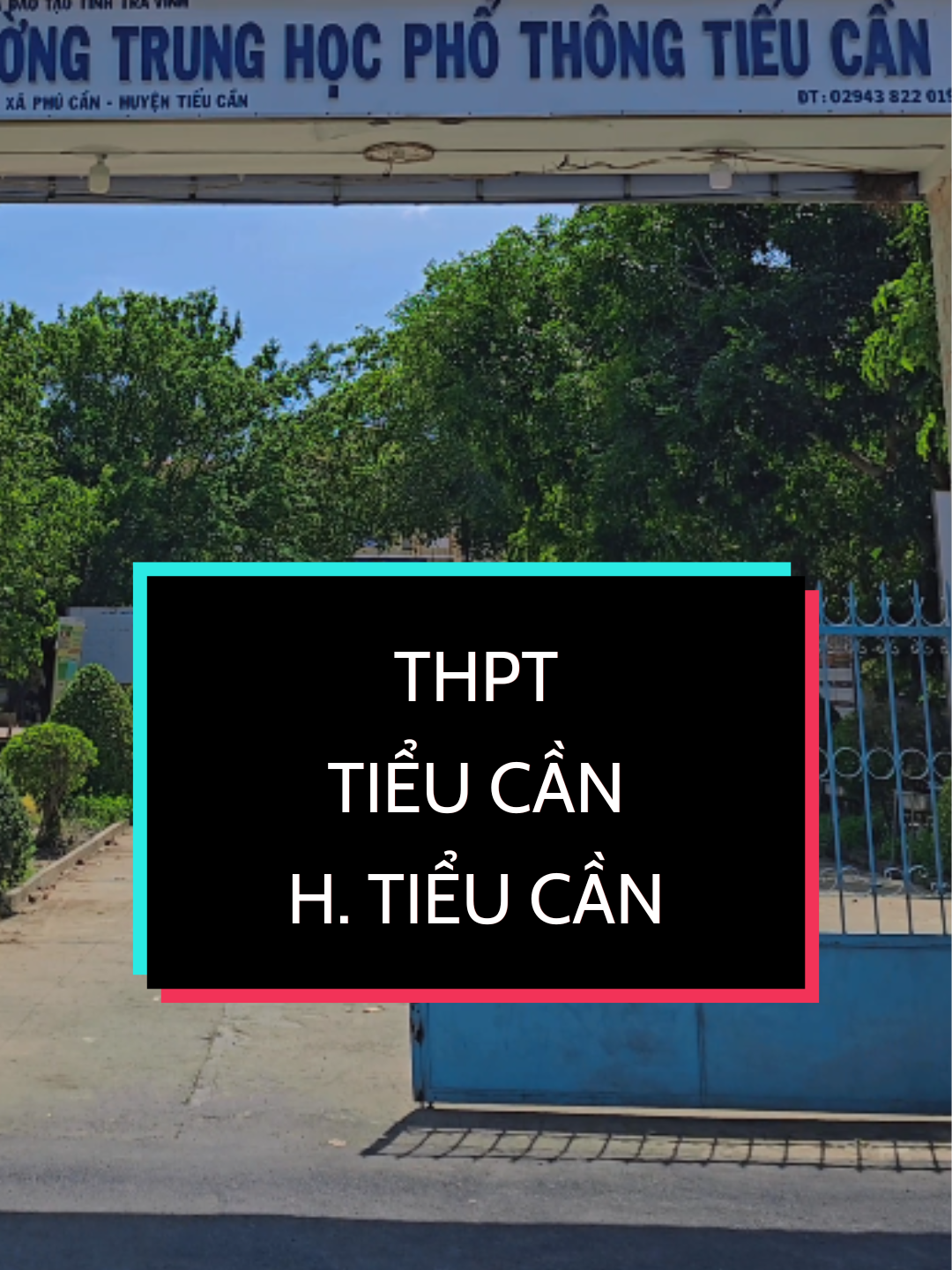 THPT Tiểu Cần #foryou #fyp #xuhuong #viral #travinh84 #84travinh #travinh #truonghoc #thpttieucan #huyshinoda