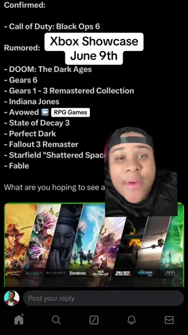 Xbox Showcase Confirmed and Rumored Games! #greenscreen #creatorsearchinsights #overwatch2 #rpggames #xbox 
