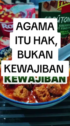 AGAMA ITU HAK, BUKAN KEWAJIBAN 