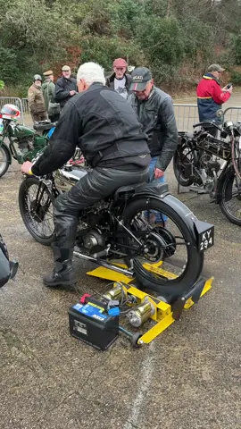 AJS 1000cc V-twin world record attempt replica.  Owner and builder in shot is Richard Johns.  Richard built this bike from scratch in his shed and it's based on a 1930s V-twin AJS built to break the world speed record. AJS didn't break the record but they did inspire Richard to set out on a 3.5 year excursion to build this beast. If you want to know more about this bike there's a full length video over on our YouTube channel that goes into a fair amount of detail. The video is called AJS V-Twin World Speed Record attempt replica motorcycle Richard also has a blog, the website address is www.vintageajs.uk Video by Alex Rollings. Instagram: @motofilmer If you’d like to have your bike featured on our account, collaborations or for business enquiries with The Classic Motorcycle Channel please DM us direct. All our photo and video content is original work and copyright to The Classic Motorcycle Channel. We DO NOT give you permission to copy our work for any purpose. #ajsmotorcycles #classicmotorcycle #vintagemotorcycles #shedbuilt #custommotorcycle