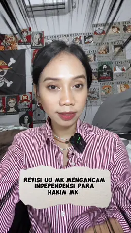 Revisi UU MK mengancam intervensi Hakim MK. Selain mengatur masa jabatan, ada juga pasal yang mengatur anggota MKMK harus dari unsur pengusul anggota Hakim MK. #mahkamahkonstitusi #revisiuumk #undangundang #hukumindonesia #dosenhukum #mbakdosen #foryou 