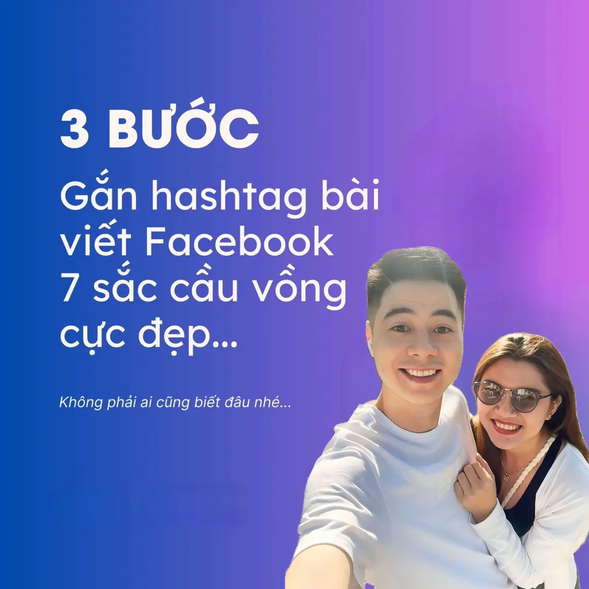 Cách gắn hashtag bài viết facebook 7 sắc cầu vòng cực đẹp #loctomo9 #thanhcongnghe #LearnOnTikTok 