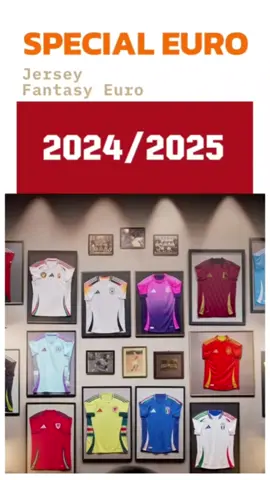 Special Euro 2024/2025🔥 Jersey Fantasy beda dari yang lain #fyp #olahraga #jersey #euro #viral 
