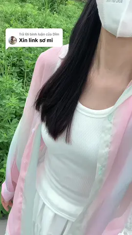 Trả lời @Dĩm sơ mi voan #sơmi #somi #aosomi #thoitrangnu #thoitrangmoingay #mùahè 